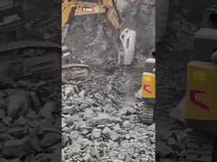 5500Kg KS550 중형 수압 바위 망치 분쇄기 OEM 사용 가능