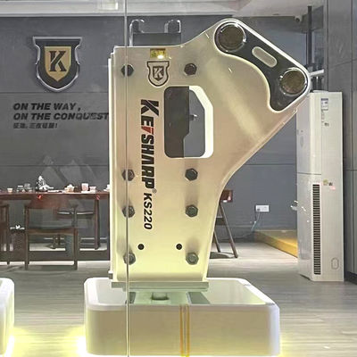 품질  KS220 Side Type Hydraulic Breaker 140mm Chisel Diameter 400-550bpm for 20-27 Ton Excavator 공장