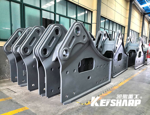 품질  Side Type Hydraulic Breaker Spare Parts Bracket KS60 KS80 KS220 KS400 공장