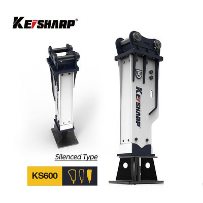 품질  For 55-65 Ton Excavator KS600 Box Type Hydraulic Breaker 205mm Chisel Diameter 공장