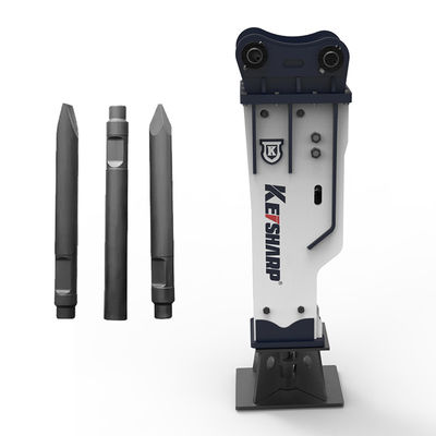 190mm 찌질 직경 KS450 45-55 톤 발굴기 소음 차단기