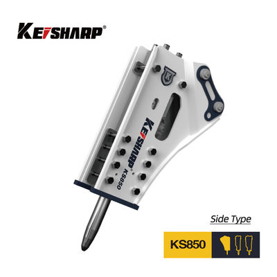 KS850 콘크리트 하이드로릭 브레이커 머신 230mm 치젤 지름