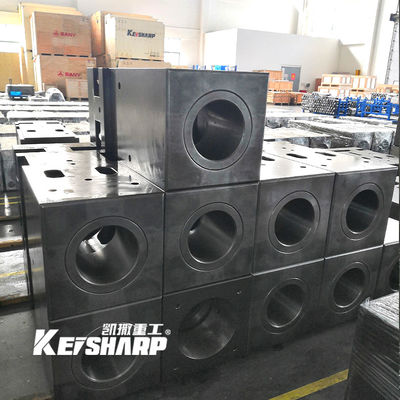 엔진 앞 실린더 헤드 KS80 KS100 KS120 HHydraulic 브레이커 예비 부품