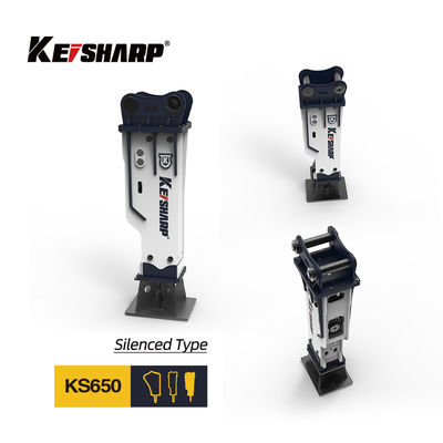 KS650 발굴기 수압 차단기 철거 작업용 발굴기 부착기