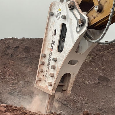 건설용 190mm Chisel Excavator 바위 분쇄 망치