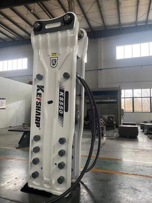 KS550 하이드로릭 로크 브레이커 200mm 치젤 하이드로릭 브레이커