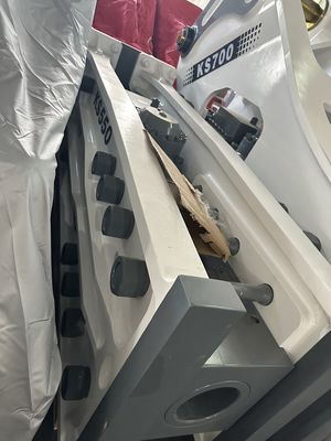 KS150 7~14 톤 부착기용 100mm 찌질형 소음 차단기