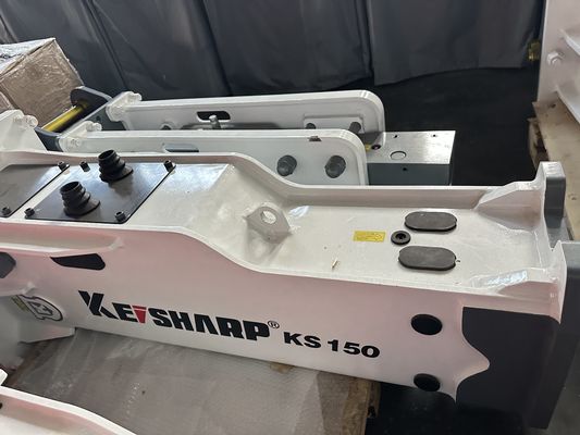 KS150 7~14 톤 부착기 소음 차단기 ISO 인증