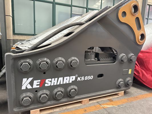 KS850 사이드 타입의 수압 브레이커 머신 230mm 치젤 지름