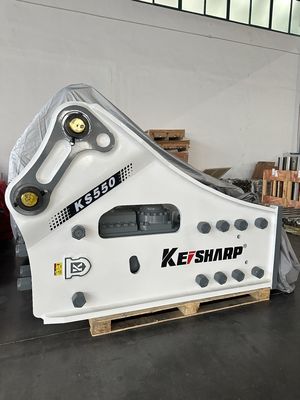 KS550 도로 건설 발굴기용 200mm 지름의 사이드 타입 수압 차단기