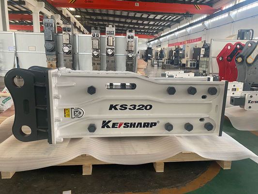 KS320 최상위형 바위 수압 분쇄 기계 155mm 진도