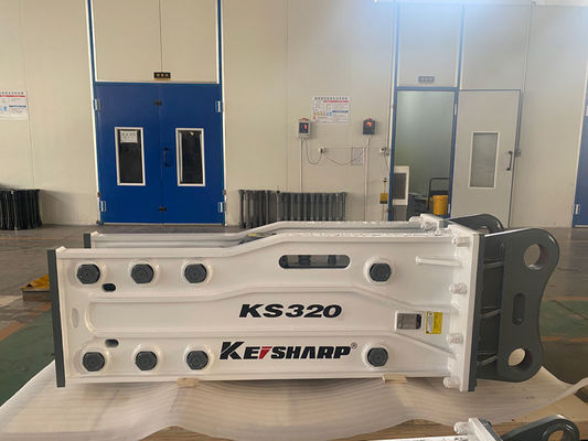 KS320 최상위형 155mm 찌질 발굴기 철도 / 건축용 수압 바위 분쇄기