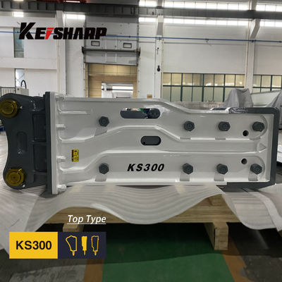 KS300 발굴기 수압 바위 분쇄 기계 상단형 150mm 지름