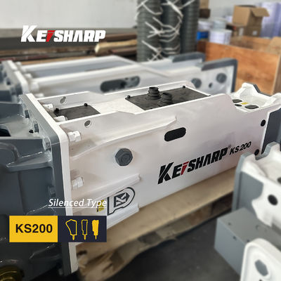 KS200 최상위형 수압 차단기 18~22톤 발굴기 135mm 진도