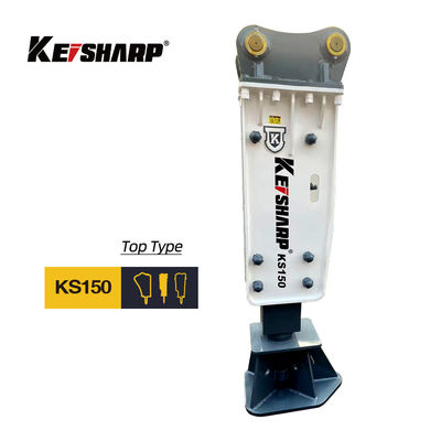 KS150 발굴기 수압 바위 분쇄 기계 상단형 100mm 진도
