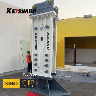 KS450 발굴기 수압 바위 분쇄 기계 최상형 190mm 진도