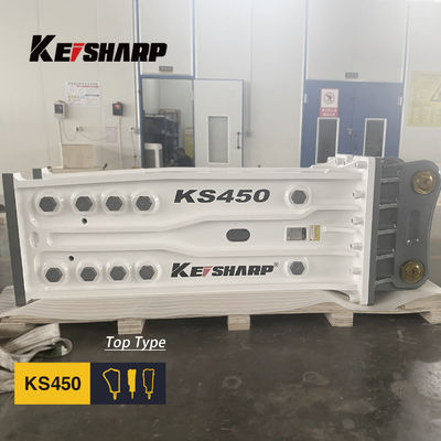 KS450 발굴기 수압 바위 분쇄 기계 최상형 190mm 진도